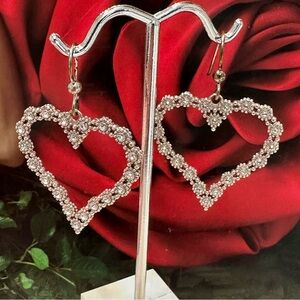 Brighton Twinkle Splendor Heart French Wire Earrings